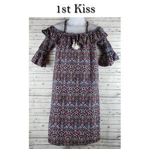 1st Kiss Cold Shoulder Dress Size 7/8
